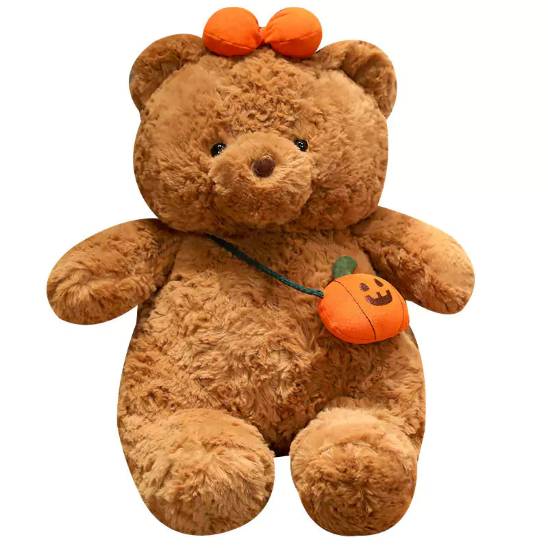 Pumpkin Bear Plush Toy Halloween Gift for Kids