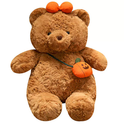 Peluche de oso de calabaza, regalo de Halloween para niños