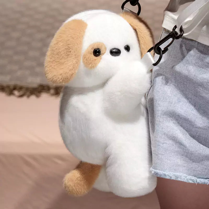 Small Animal Plush Toy Cartoon Crossbody Bag Birthday Gift for Girls