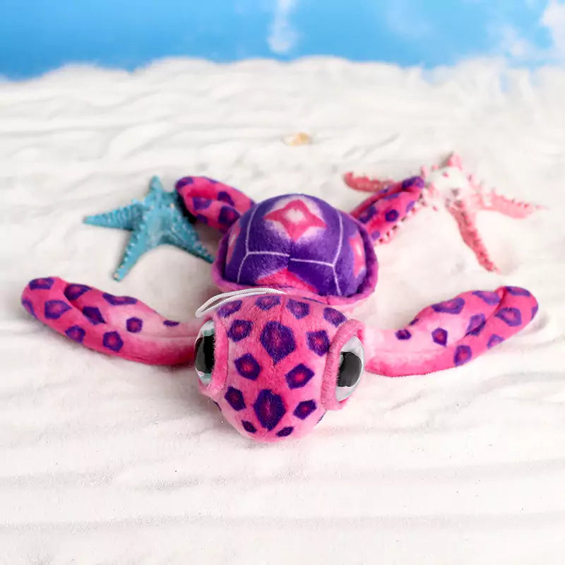 Dookilive imitación tortuga linda muñeca de relleno regalo de cumpleaños para niños