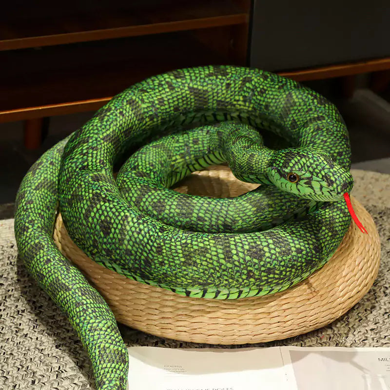 Python Snake Plush Toy Funny Gift for Friends – Dookilive