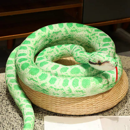 Python-Schlangen-Plüschtier, lustiges Geschenk für Freunde