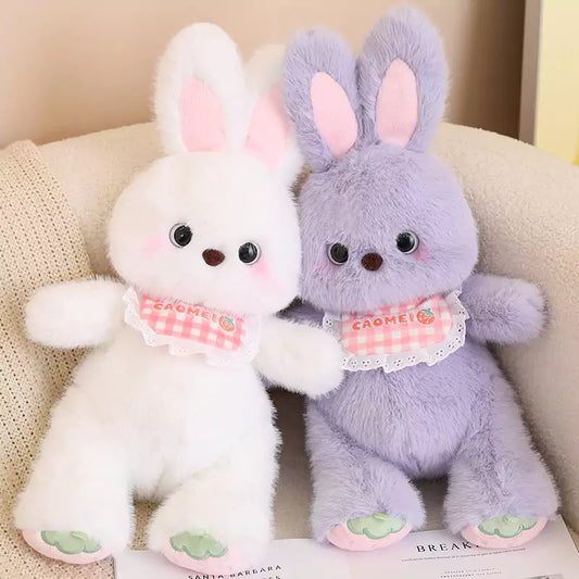 Rabbit Plush Toy Strawberry Pattern