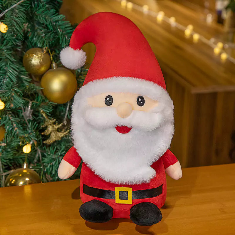 Weihnachtsmann und Weihnachtsbaum-Plüschtiere, niedliche und realistische Weihnachtsgeschenke für Kinder, Dookilive