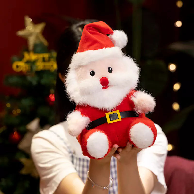 Juguete de peluche de Papá Noel, regalo de Navidad para niños