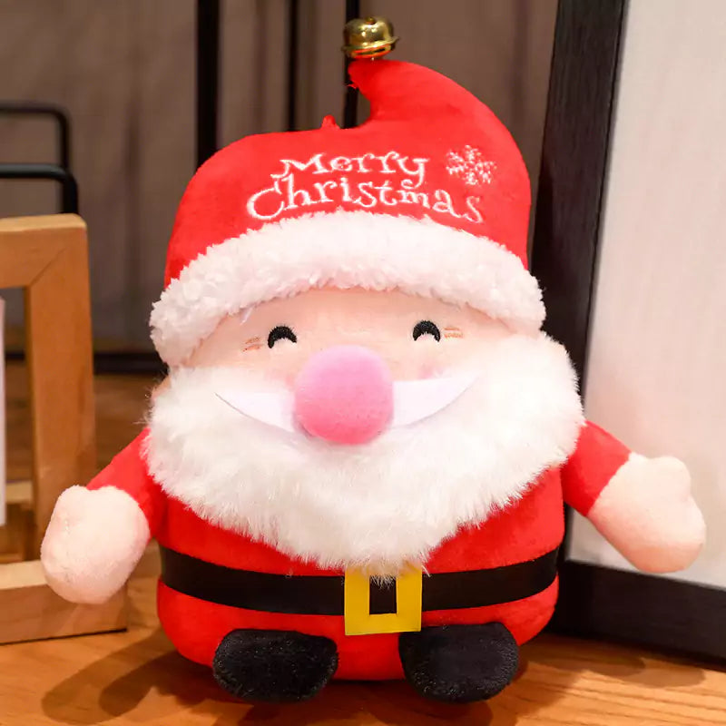 Happy Santa Claus Plush Toy Christmas Gift for Children