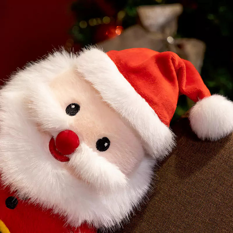 Juguete de peluche de Papá Noel, regalo de Navidad para niños