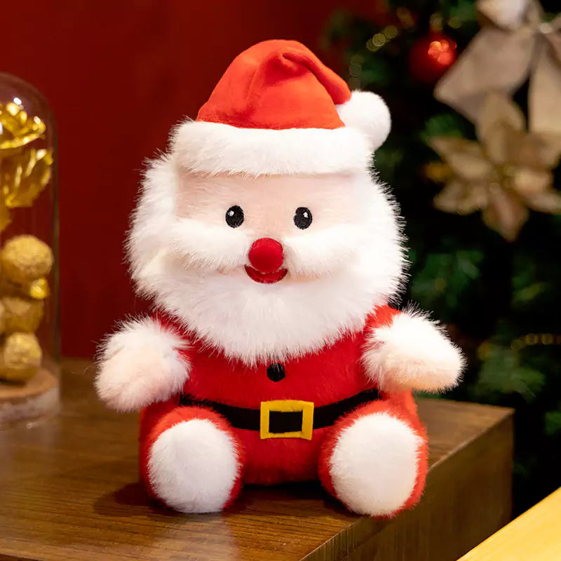 Juguete de peluche de Papá Noel, regalo de Navidad para niños