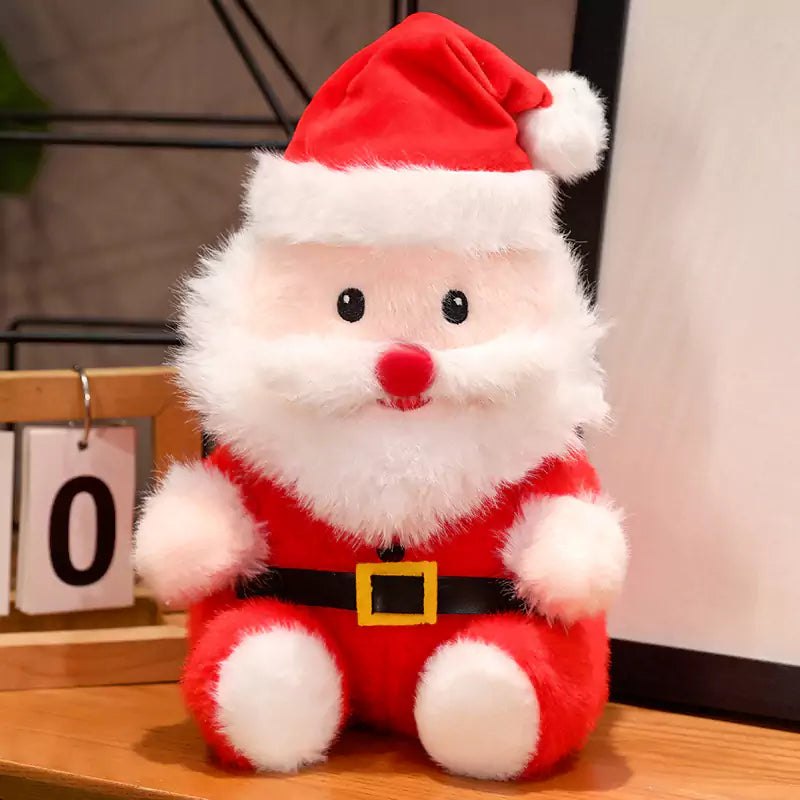 Happy Santa Claus Plush Toy Christmas Gift for Children