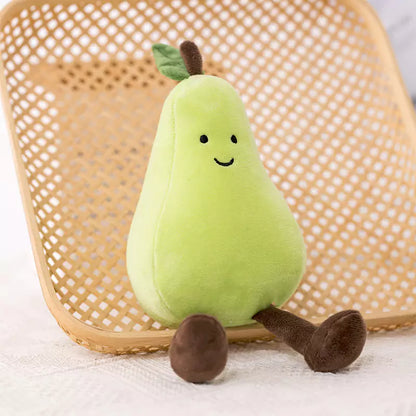 Dookilive フルーツシリーズぬいぐるみ赤ちゃんの快適なおもちゃは家具の装飾として使用できます
