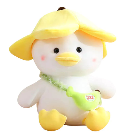 Dookilive Cute Duckling Filled Animal Hat Backpack Birthday Gift for Baby