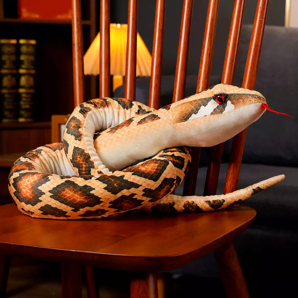 golden python stuffed animal
