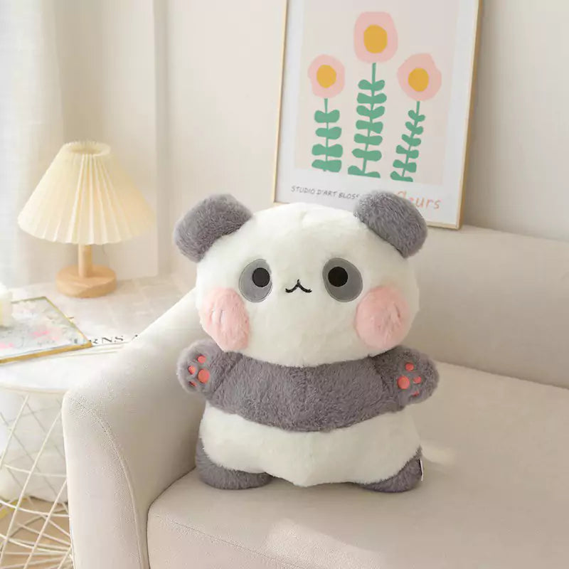 Dookilive Panda Pillow Cushion Lovely Warm Gifts for Friends