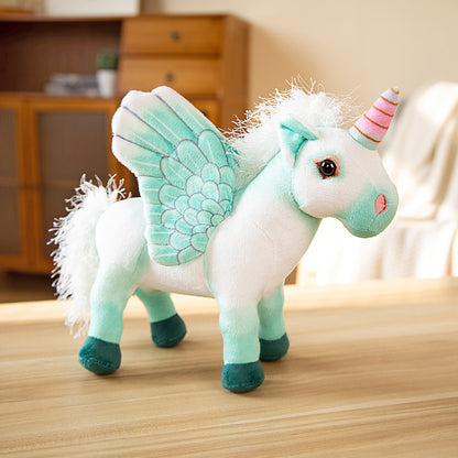green winged unicorn stuffed animal