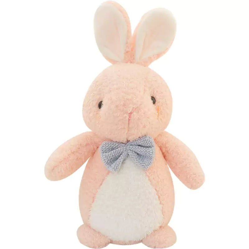 pink bunny stuffed doll