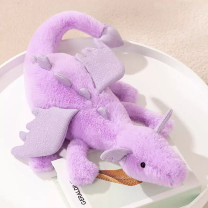 Dookilive peluche dragón multicolor regalo de cumpleaños para amigos