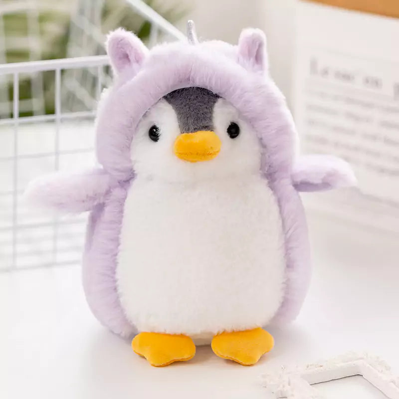 Muñeca de pingüino de peluche Dookilive Cross Dressing