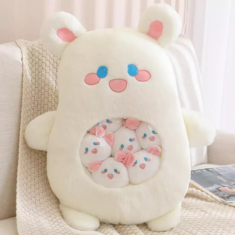 rabbit pillow