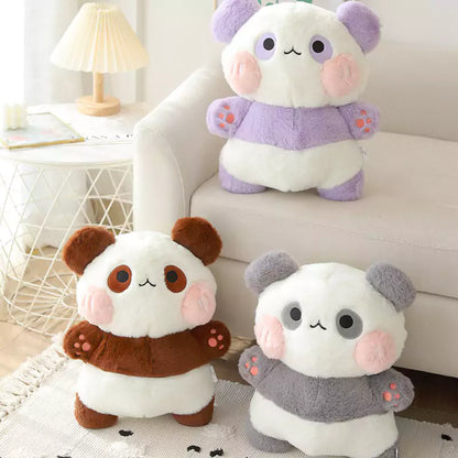 Dookilive Panda Pillow Cushion Lovely Warm Gifts for Friends