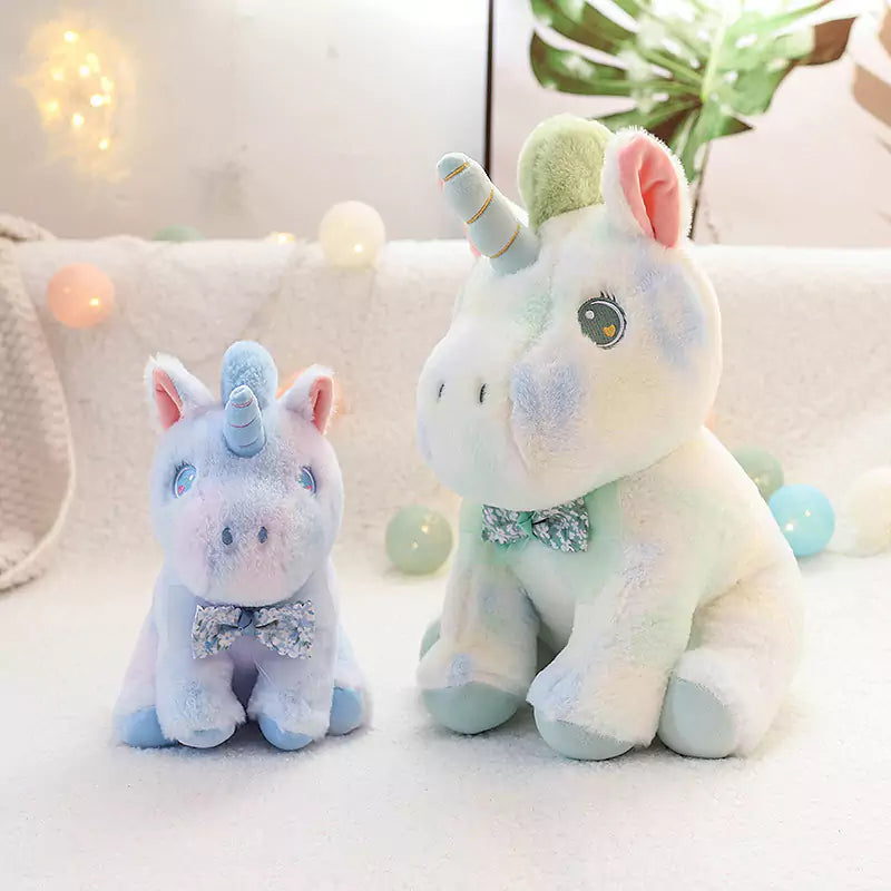 unicorn toys are big and small