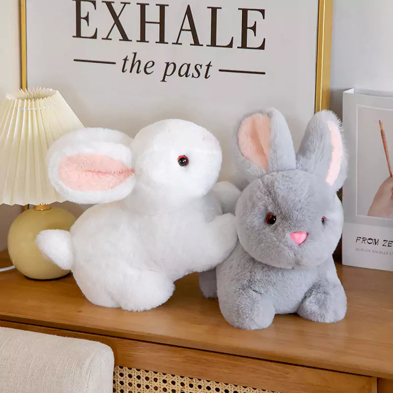 Cute Simulation Rabbit Plush Doll Baby Favorite – Dookilive